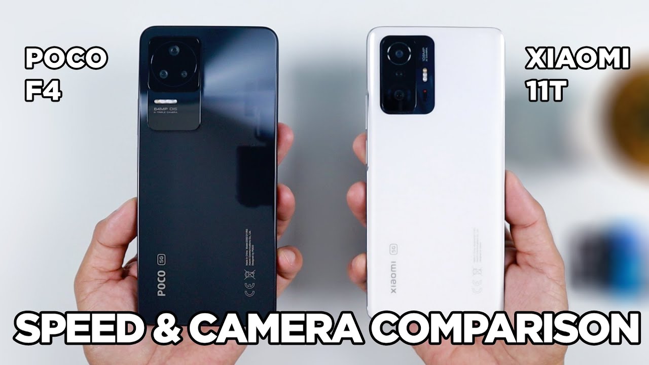 POCO F4 vs Xiaomi 11T SPEED & CAMERA Comparison | Zeibiz