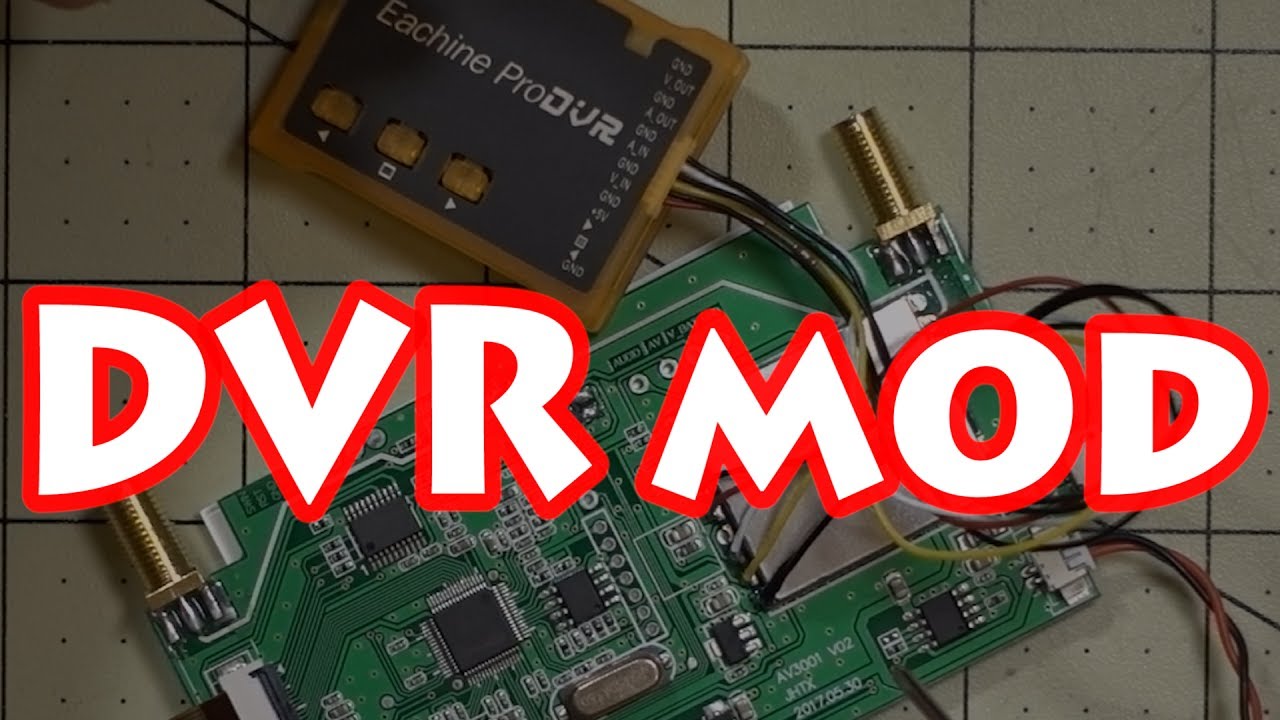 Eachine VR006 FPV Goggles 👓 DVR Mod ⭐👍