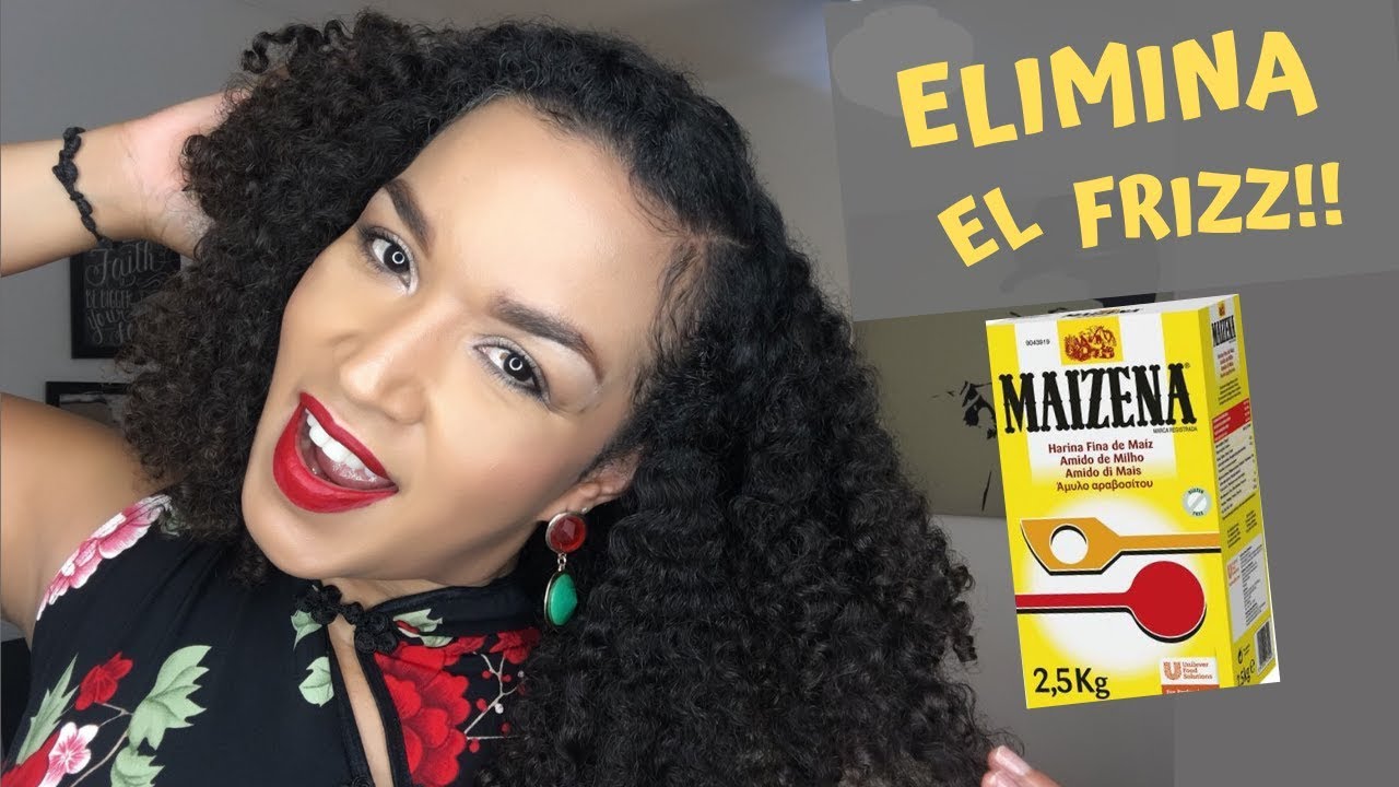 Elimina El Frizz!! Mascarilla Con Maizena!!