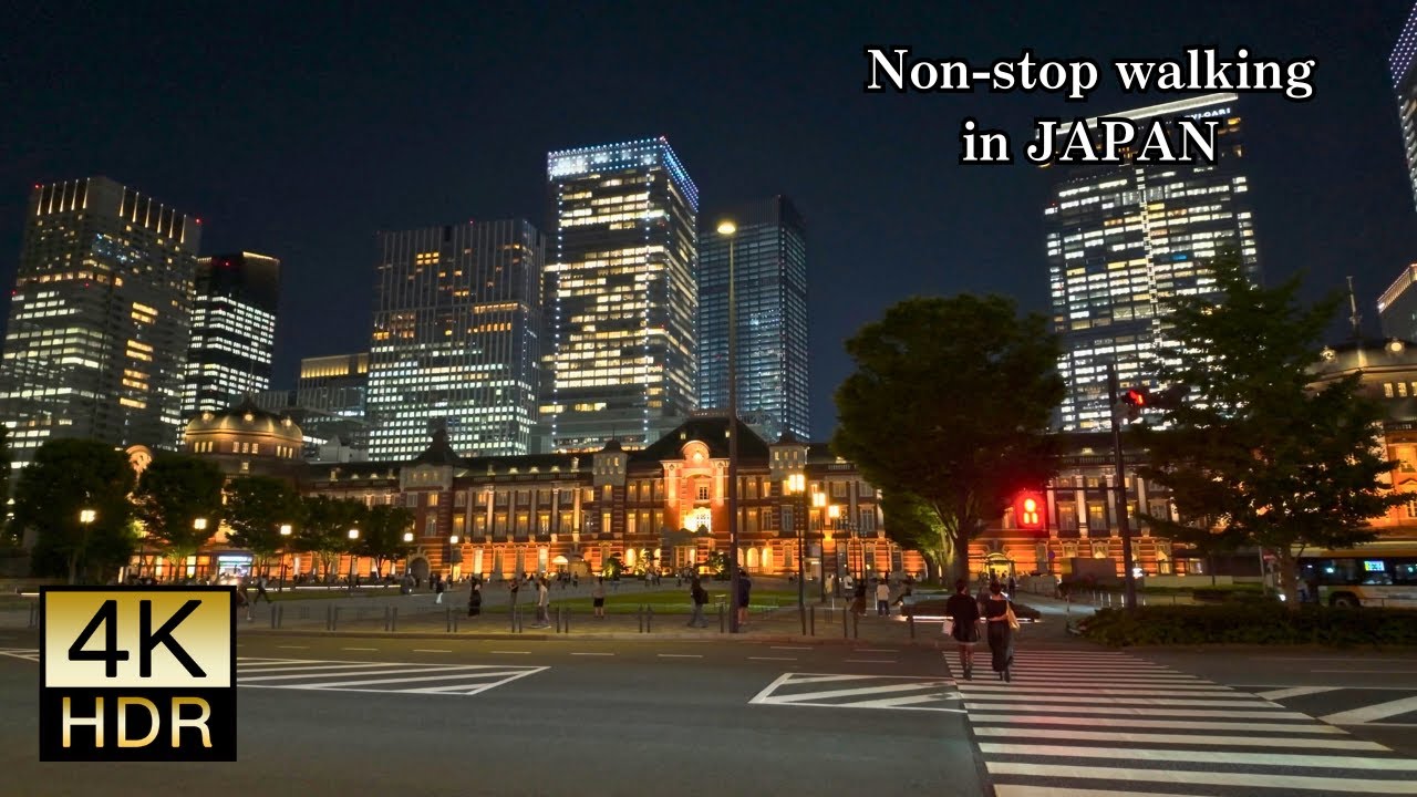 【東京の夜景】丸の内の煌めく夜景散歩　Marunouchi Illumination & Tokyo Station