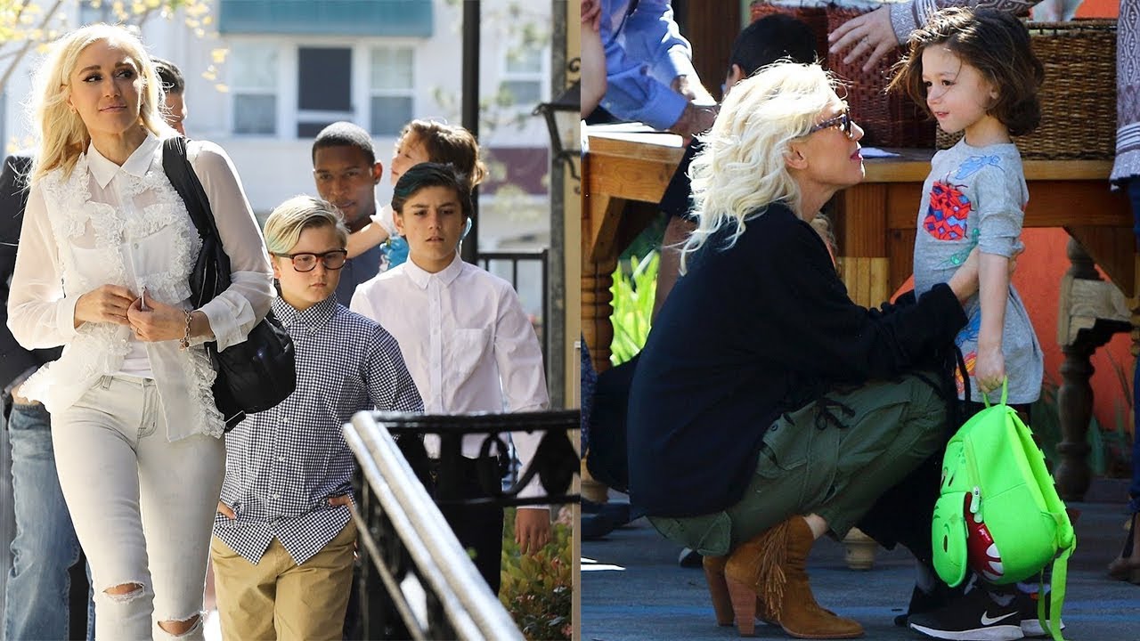 Gwen Stefani's Kids -2018 {Apollo Rossdale | Kingston Rossdale & Zuma Rossdale}