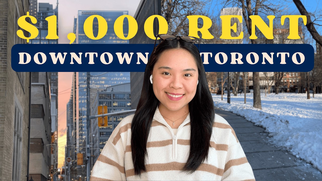 Living in Downtown Toronto For $1,000 A Month | Apartment Tour 2026 🏡