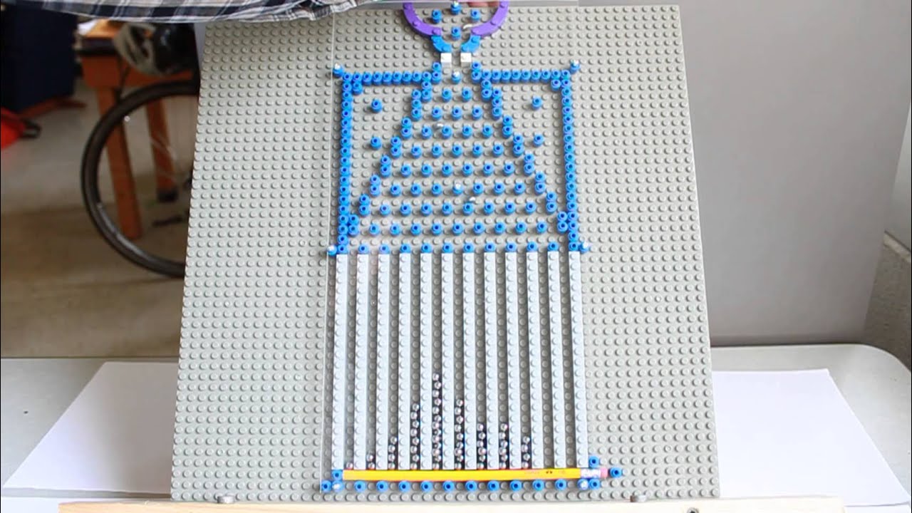 Galton Board Made With Legos