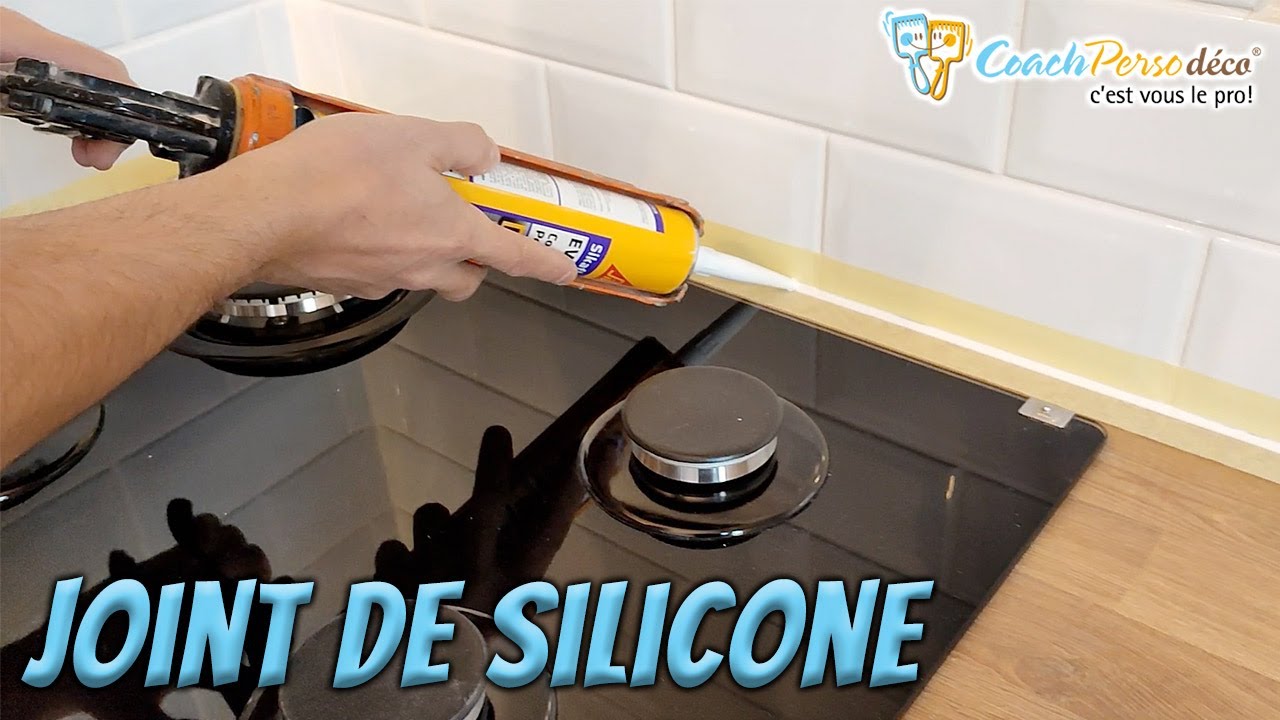 Le Secret d’Un Joint De Mastic PROPRE autour d’un plan de travail