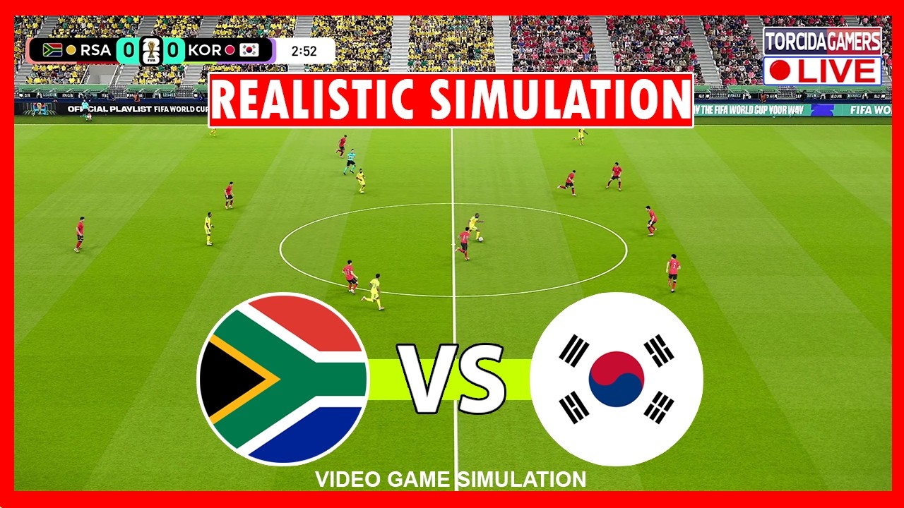 Republika Południowej Afryki vs Republika Korei | Mistrzostwa Świata 2026 | Symulacja eFootball P...