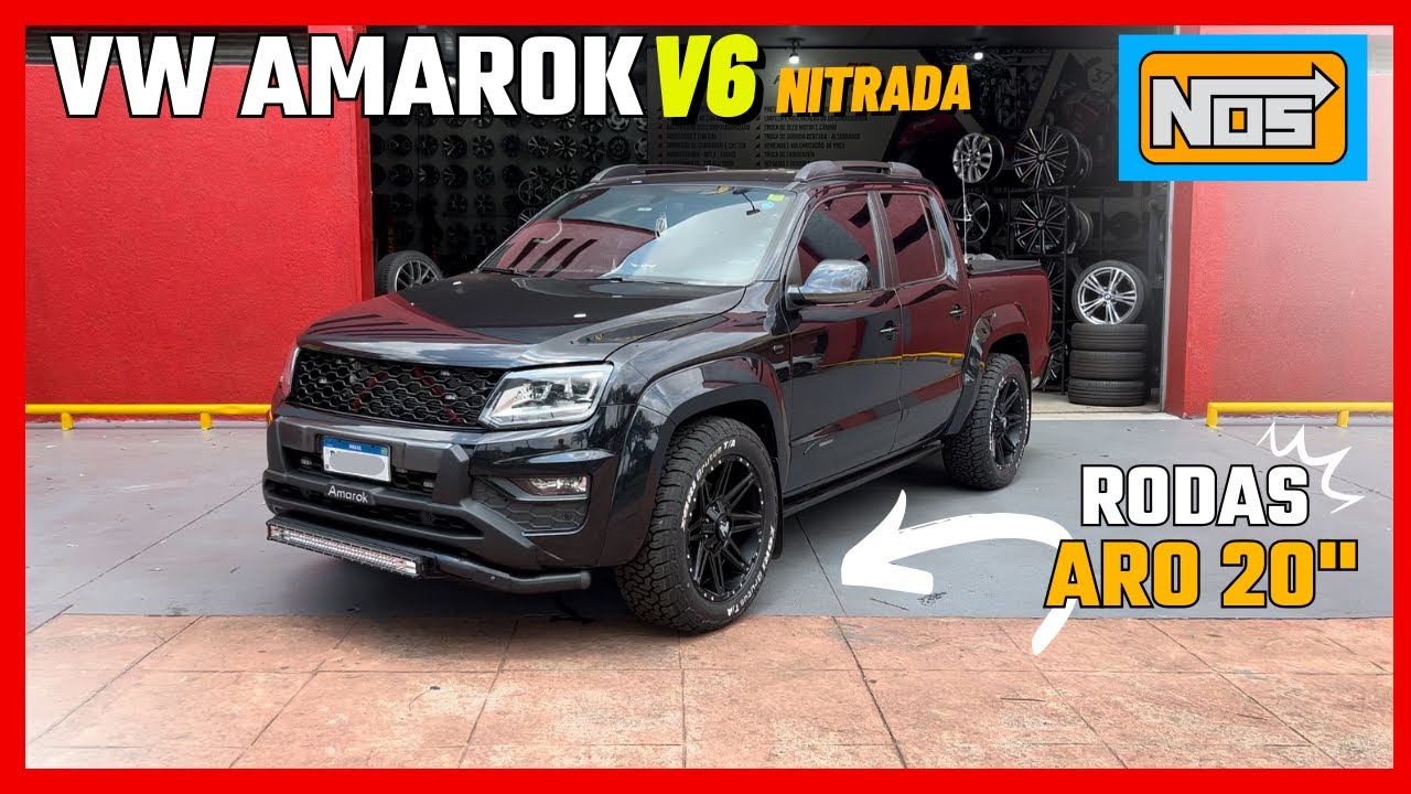 Montamos Rodas Aro 20 Na Amarok Nitrada