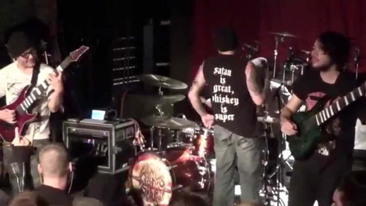 Rings of Saturn - Annihilating the Pure + Shards of Scorched Flesh Live @ Masquerade in ATL 2014
