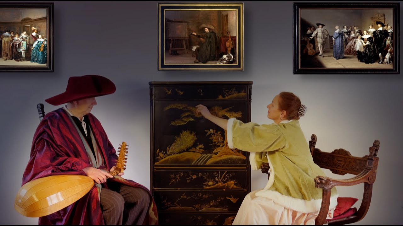 Pieter Codde (1599-1678), painter, poet & lute player