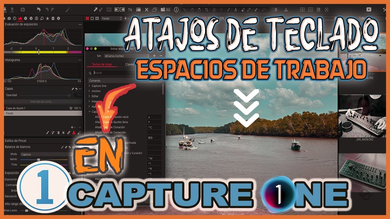🔴  Espacio de Trabajo y Atajos De teclado En Capture One 22/Agiliza El Flujo De Trabajo/Tutorial 🔴