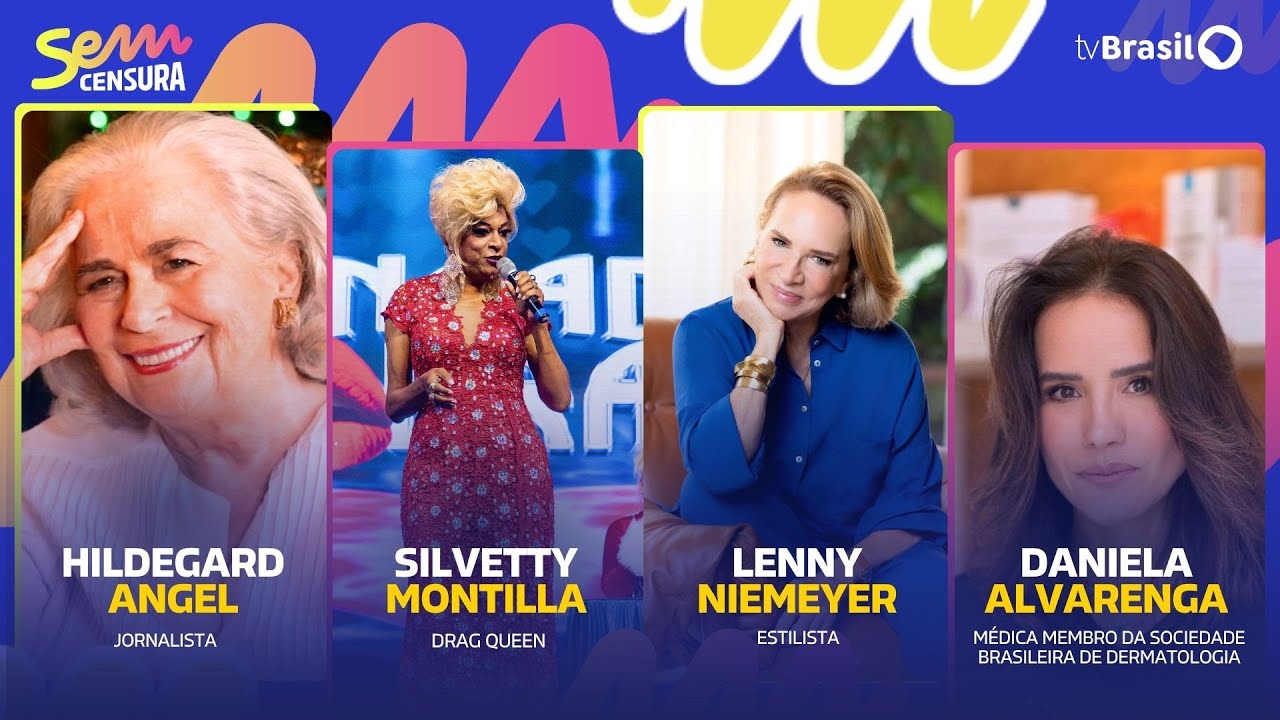 🔴 SEM CENSURA RECEBE SILVETTY MONTILLA, LENNY NIEMEYER, DANIELA ALVARENGA E HILDEGARD ANGEL