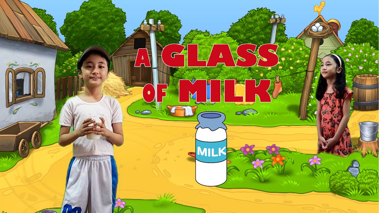 A Glass of Milk | English Stories for Kids #moralstories #storytelling #kidsstories