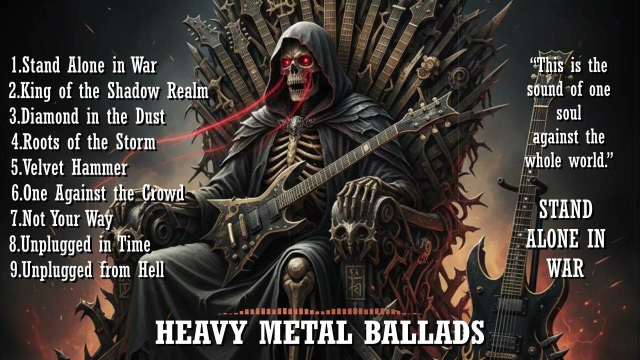 STAND ALONE IN WAR ,  #HeavyMetalBallad#HeavyMetal#MetalBallad#EpicMetal#MelodicMetal#SoaringVocals