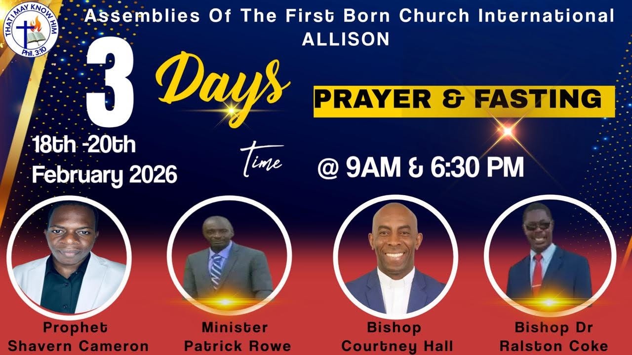 Three Days  Fast & Prayer  2026 | AFBCI