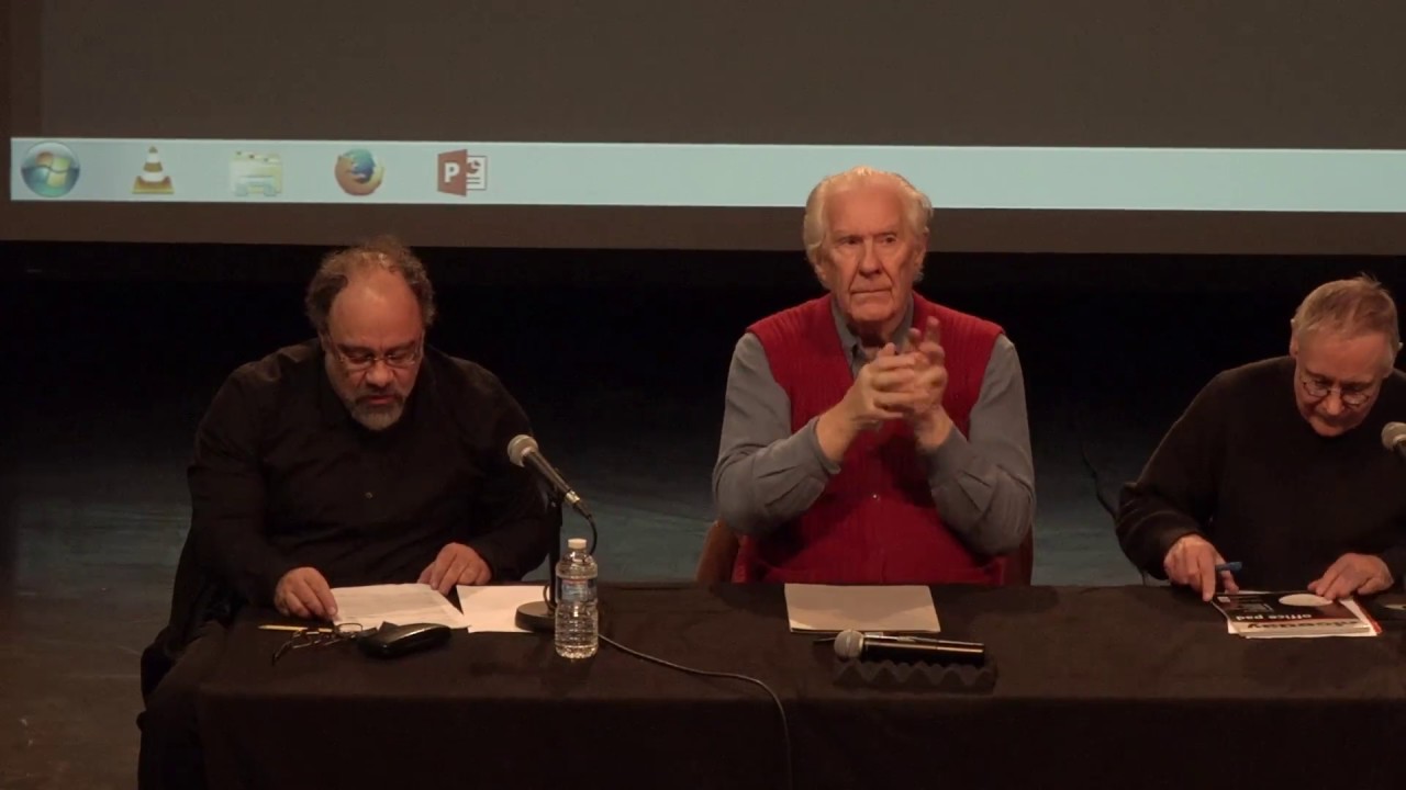 Alain Badiou et Jacques Rancière Séminaire L'art comme un combat, René Schérer, Thierry Briault,Pt.1