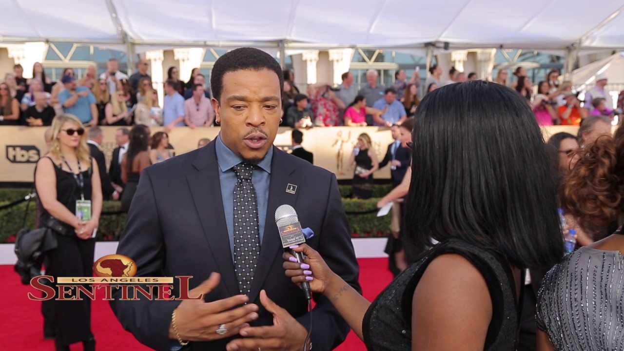 Actor Russell Hornsby on 