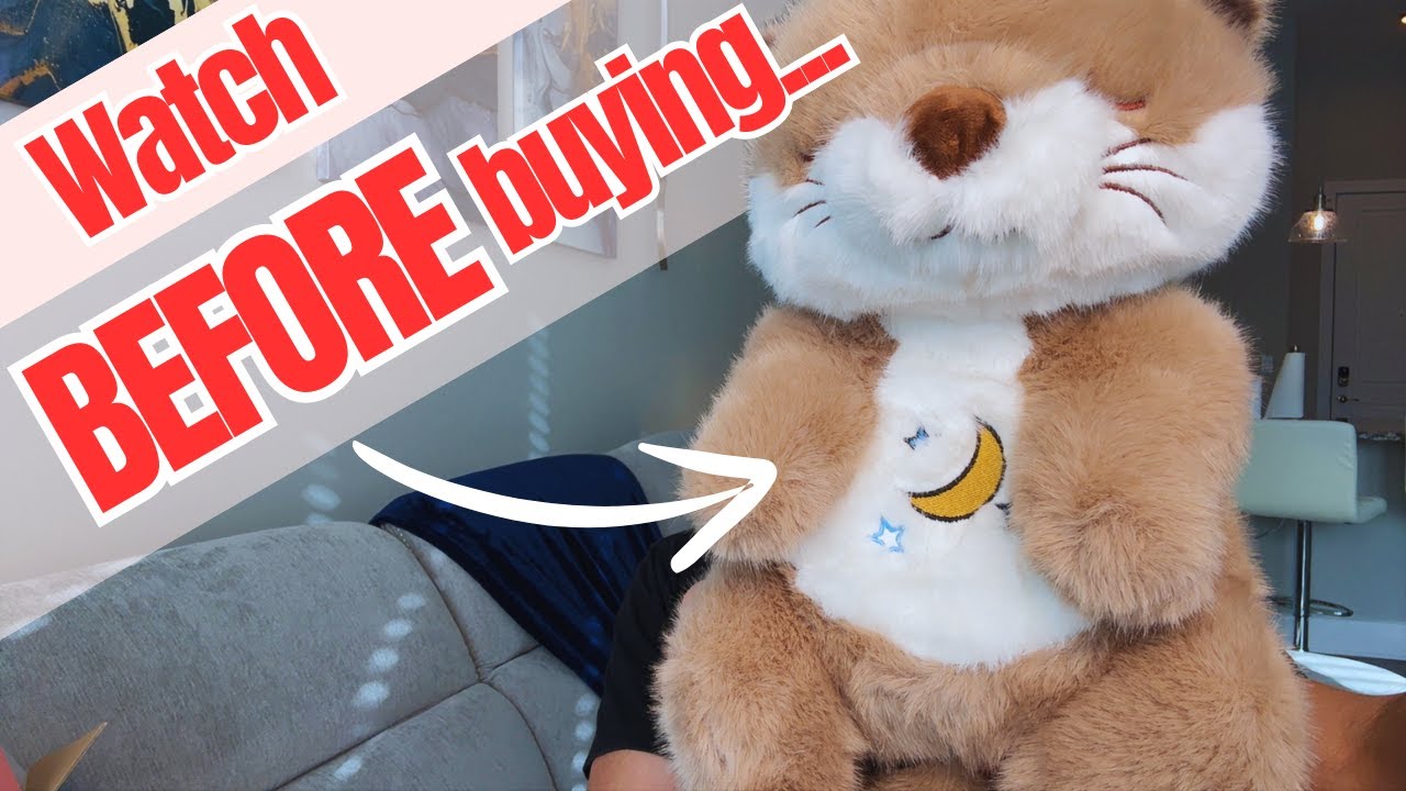 Review of Baby Comfort Otter Breathing Stuffed Animal Buddy-Fur Real Pets Plush Sound Machine with M