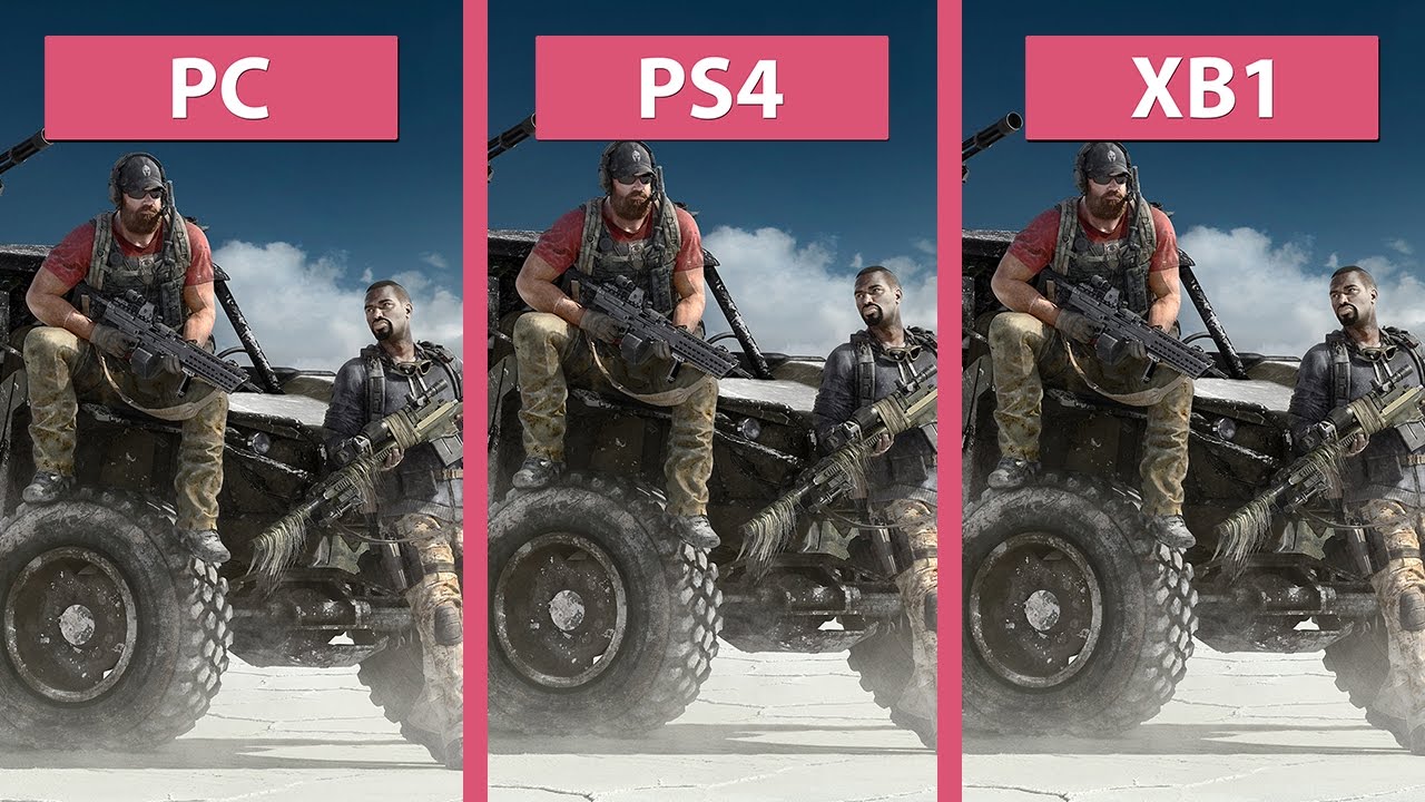 Ghost Recon Wildlands – PC Ultra vs. PS4 vs. Xbox One Graphics Comparison