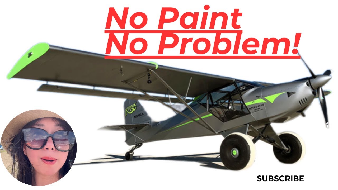 Kitfox Builder Tips: Covering with Oratex-No Paint Needed!