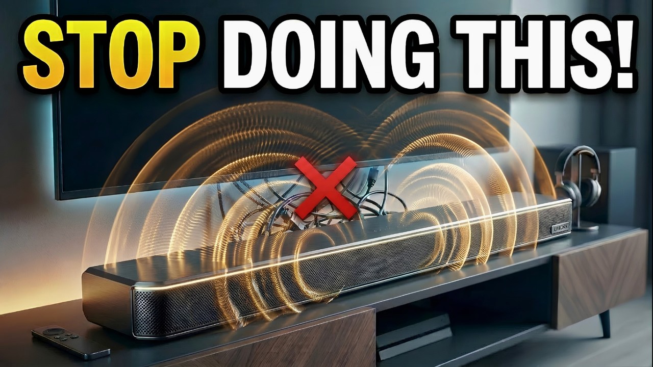 These 3 Soundbar Mistakes Destroy Your Sound!