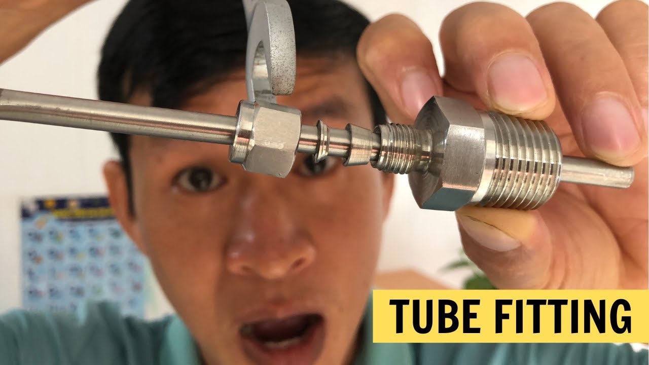 Cách lắp đặt Tube Fitting/Male connector đúng kỹ thuật, kín áp, không móp ống