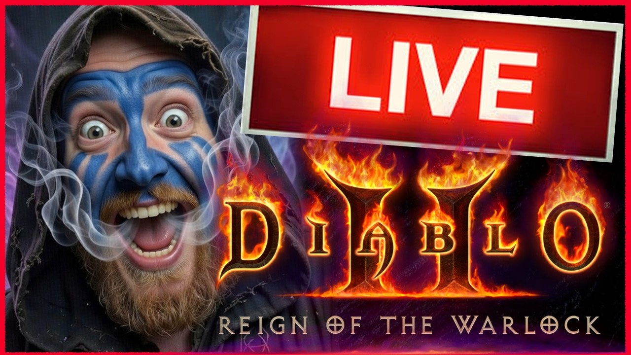 🔴LIVE - Diablo 2 Resurrected REIGN OF THE WARLOCK Ladder Reset