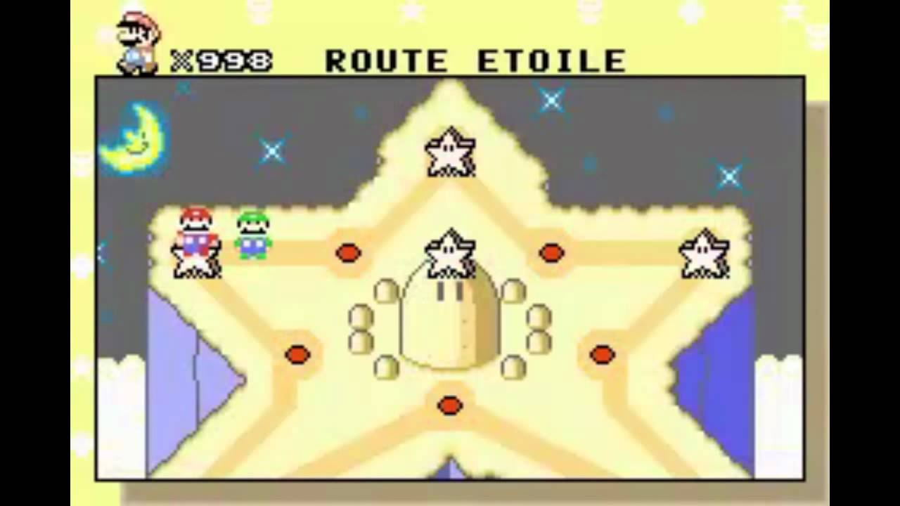 Super Mario Advance 2 Glitch footage for TV