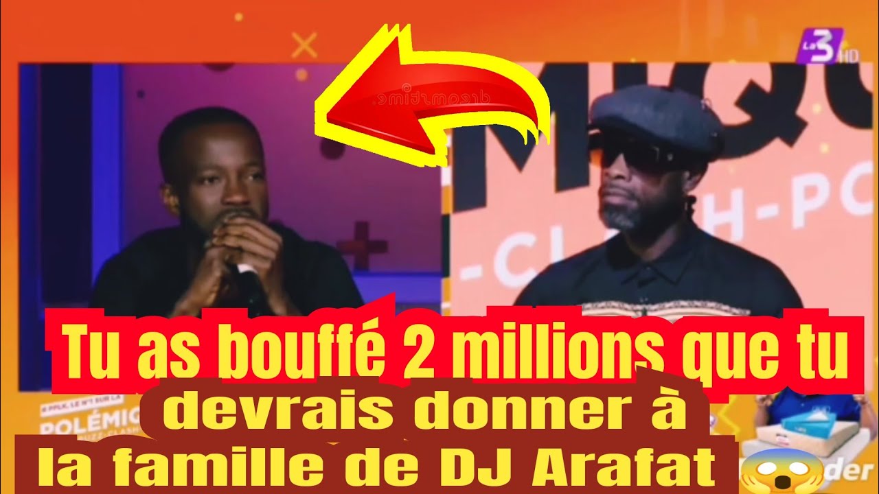 Arnaud jaguar manager de DJ Arafat face à Anaconda