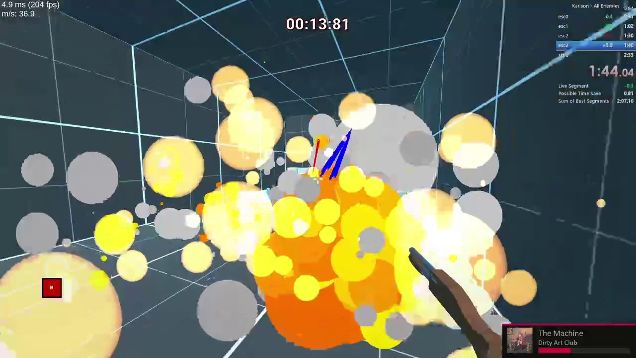 Karlson All Enemies former wr Speedrun [2:21.550s]