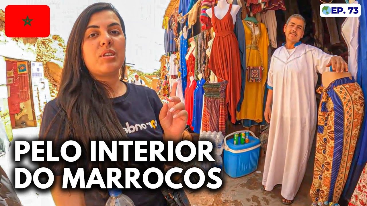🇲🇦 VIAJANDO pelo INTERIOR do MARROCOS #ep73