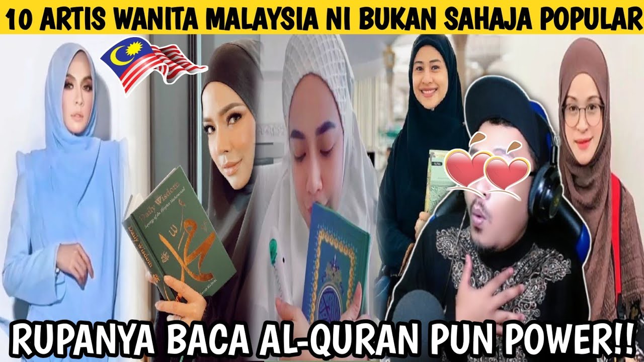 WOW‼️ ARTIS WANITA POPULAR 🇲🇾 NI KALAU MENGAJI MACAM QARIYYAH ANTARABANGSA WEEH‼️ | Wak Lonjong