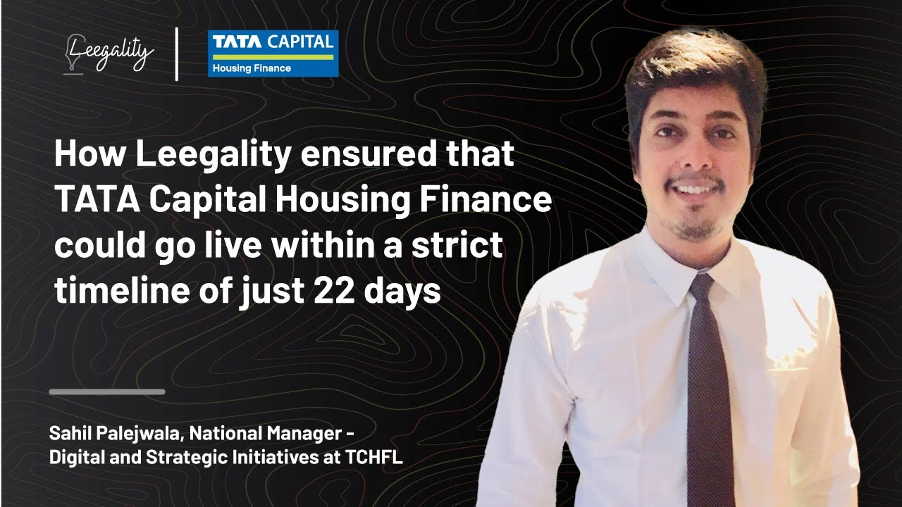 How Leegality ensured that TCHFL could go live within a strict timeline of just 22 days