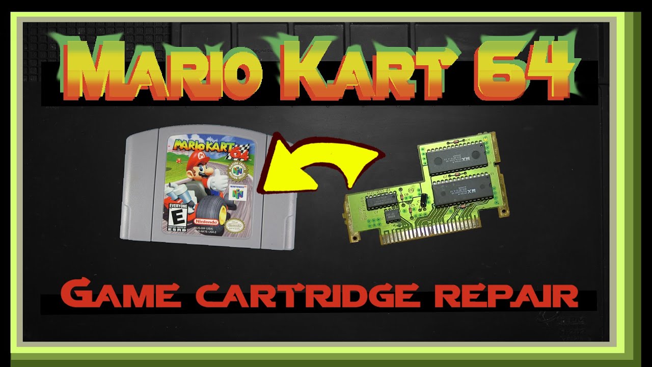 Mario Kart 64 - (Game Cartridge Repair)
