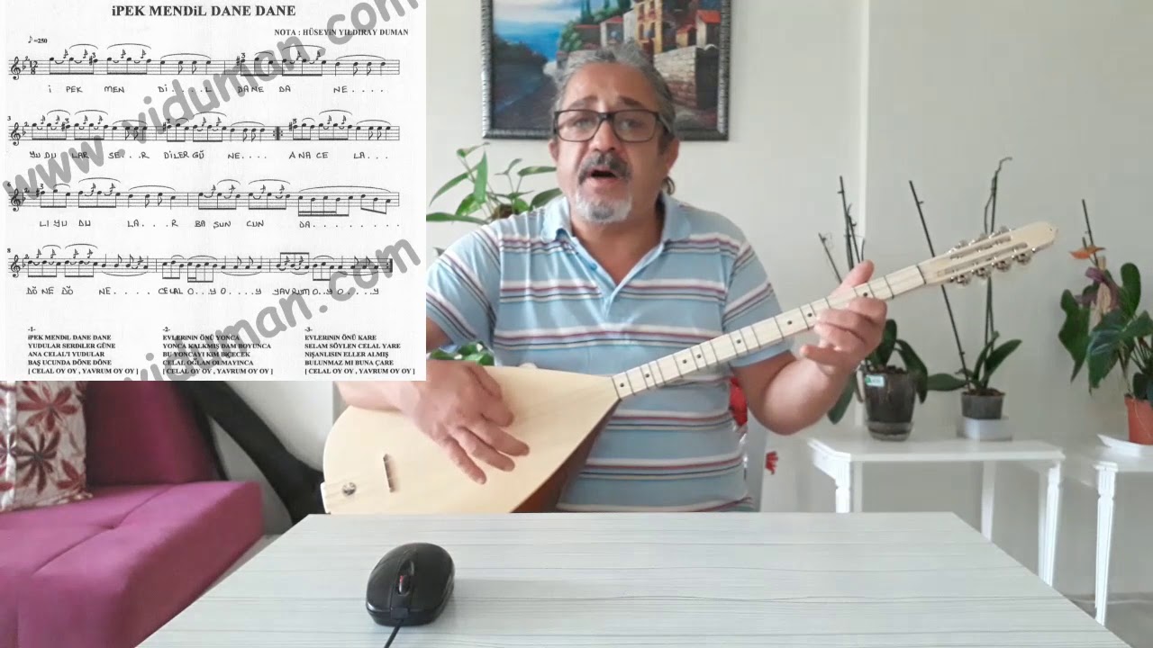 SOLFEJ İPEK MENDİL DANE DANE CELAL OĞLAN KISA SAP BAĞLAMA EKLEYEN SURGEON