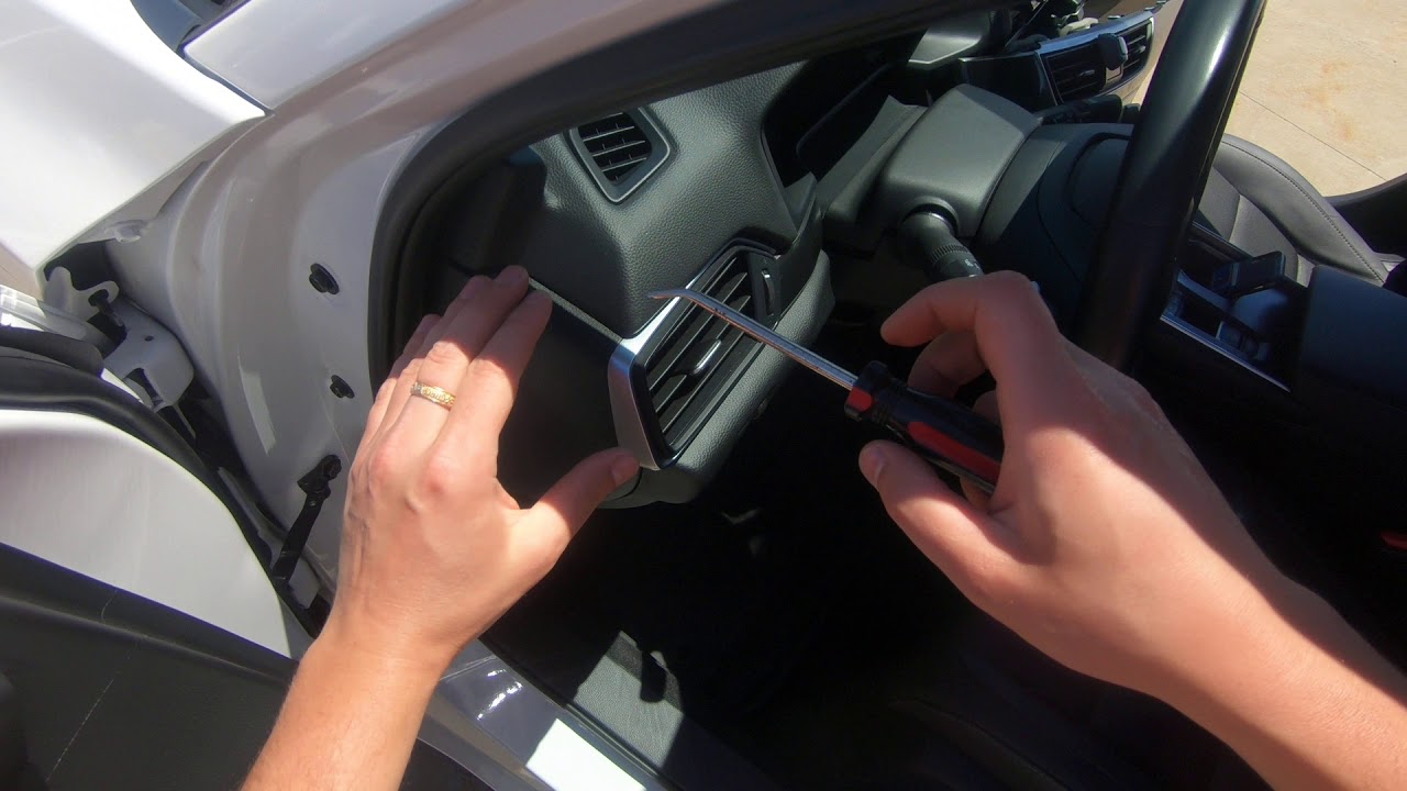 HOW TO REMOVE CLUSTER ON 18-23 HONDA ACCORD 2018 2019 2020 2021 2023 VENTS REPLACE 2024 CONSOLE TRIM
