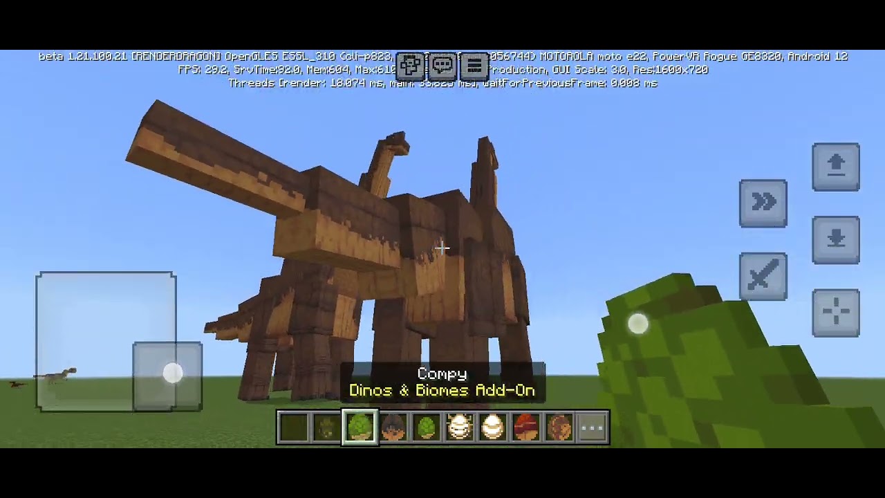 Dinos & Biomes add-on showcase 