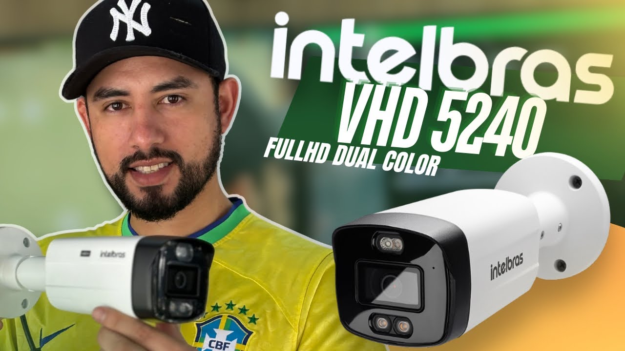 Intelbras VHD 5240 | CÂMERA DE SEGURANÇA FULLHD DUAL COLOR | ✅