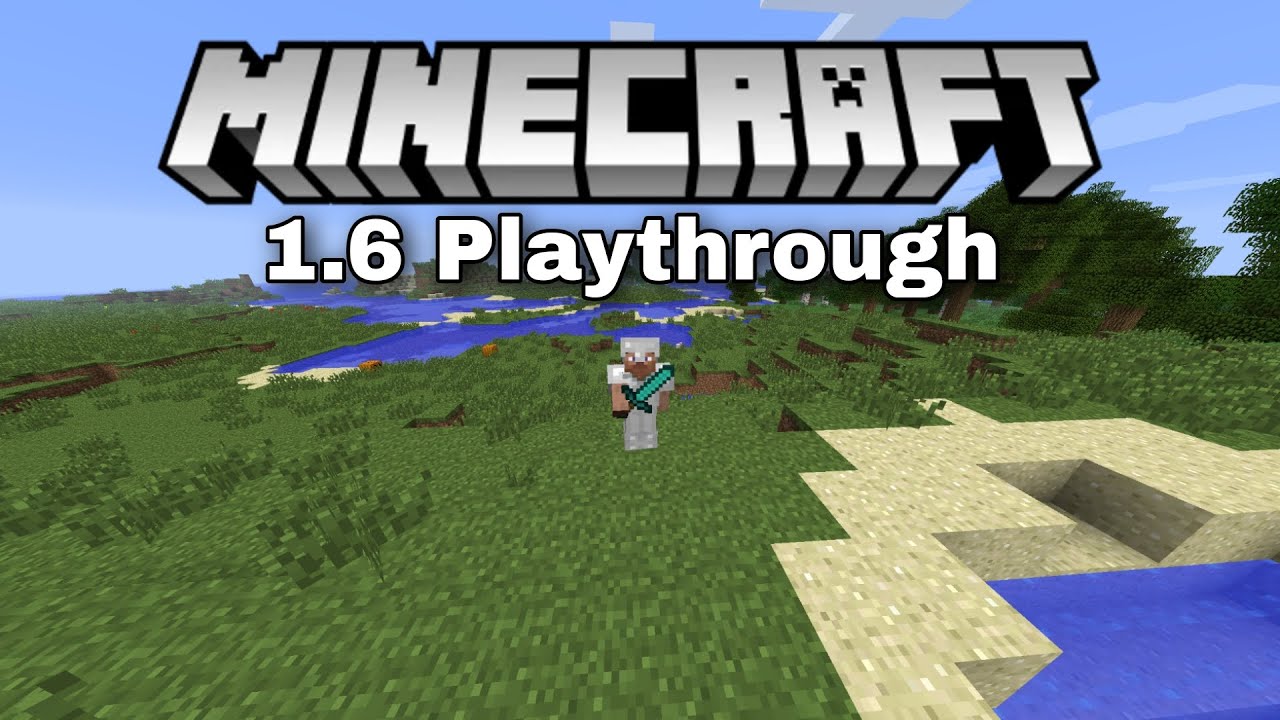 Beating Minecraft 1.6 in 2023 (Playthrough)