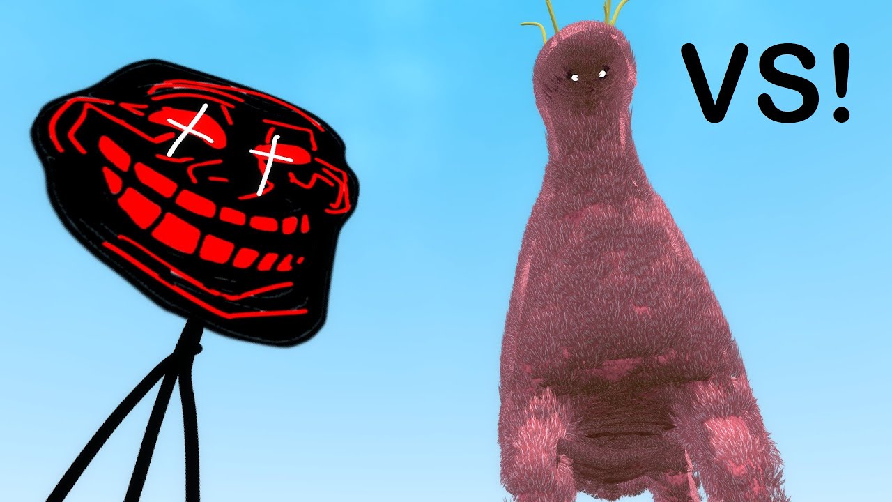 The Ruler Vs The Watchtower (Trevor Henderson Mod Pack And Trollge Mod Pack) - GMod