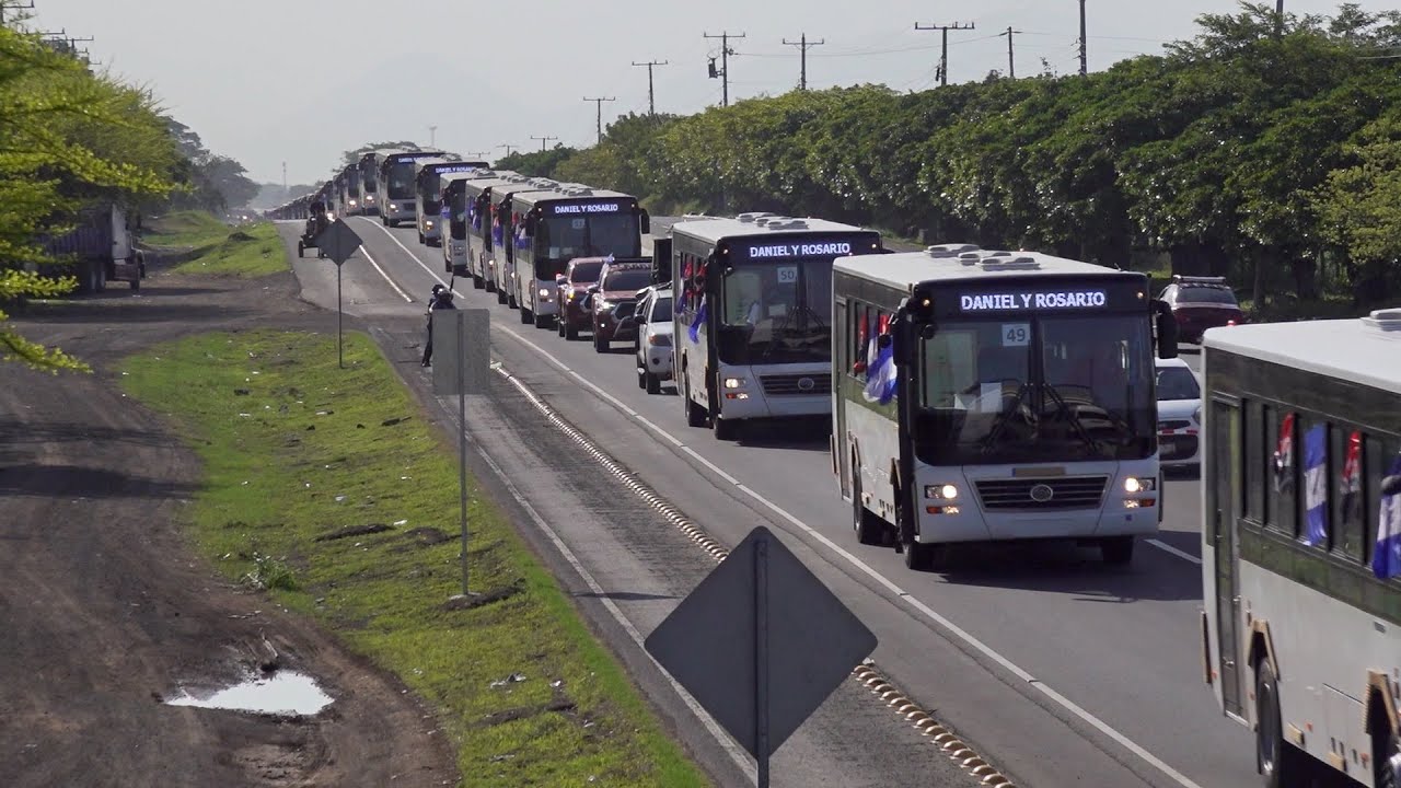 Ya en Managua 250 unidades más de buses nuevos procedentes de China