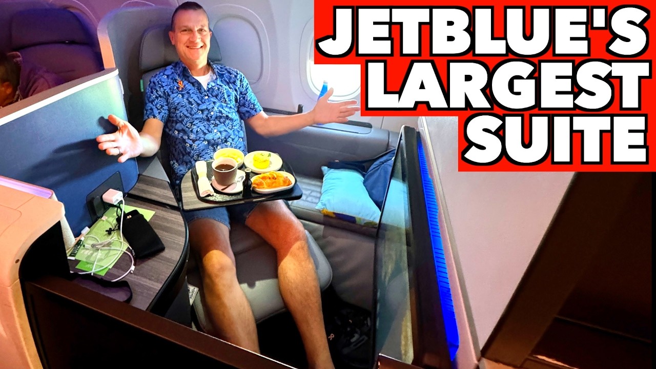 BEST Business Class in the U.S. | JETBLUE Mint Studio to Europe.