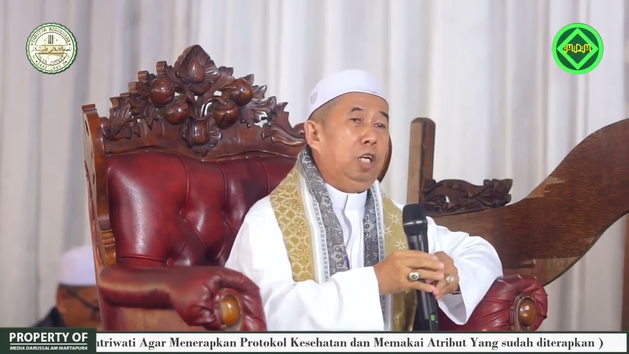 CERAMAH FULL KH. ABDUL HADI ARSYAD KEPADA SANTRIWATI KELAS III ULYA PUTRI AKT - 108