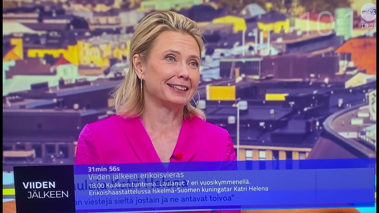 Katri Helena, 60 vuotta laulajana.                    Haastattelu viidenjälkeen ohjelmassa, osa 2