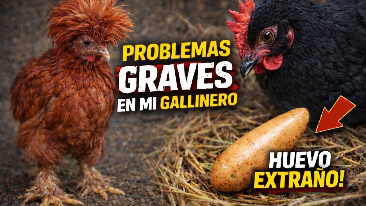 Hoy en mi gallinero encontré algo preocupante | Problemas comunes en el gallinero