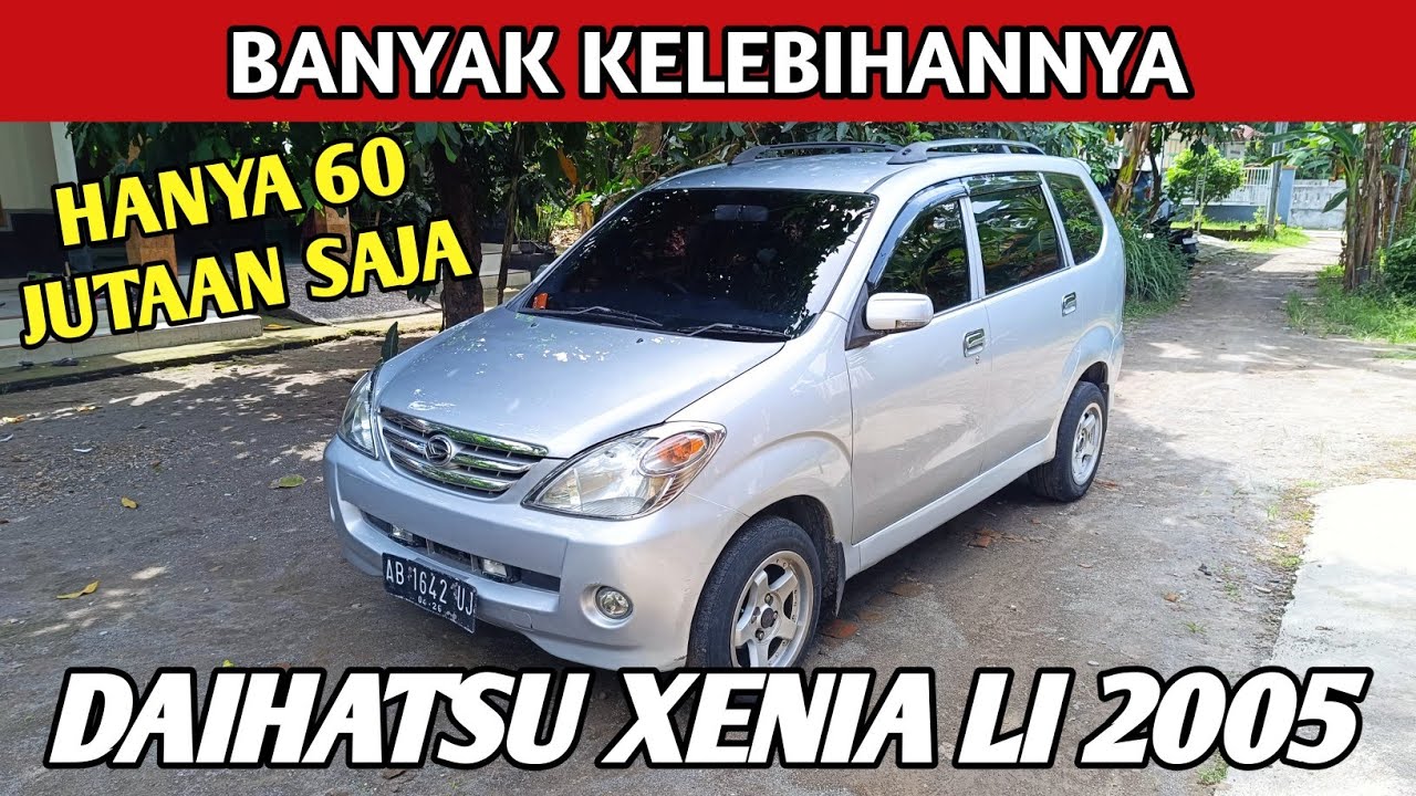 HARGANYA SANGAT TERJANGKAU DAIHATSU XENIA LI 2005 BANDEL DAN IRIT BBM