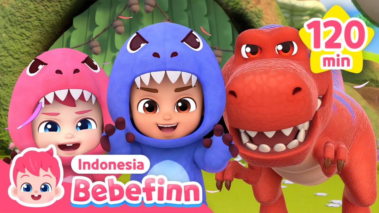 Selamat Datang di Dunia Dino! | Kumpulan Lagu Dinosaurus | Bebefinn Bahasa Indonesia