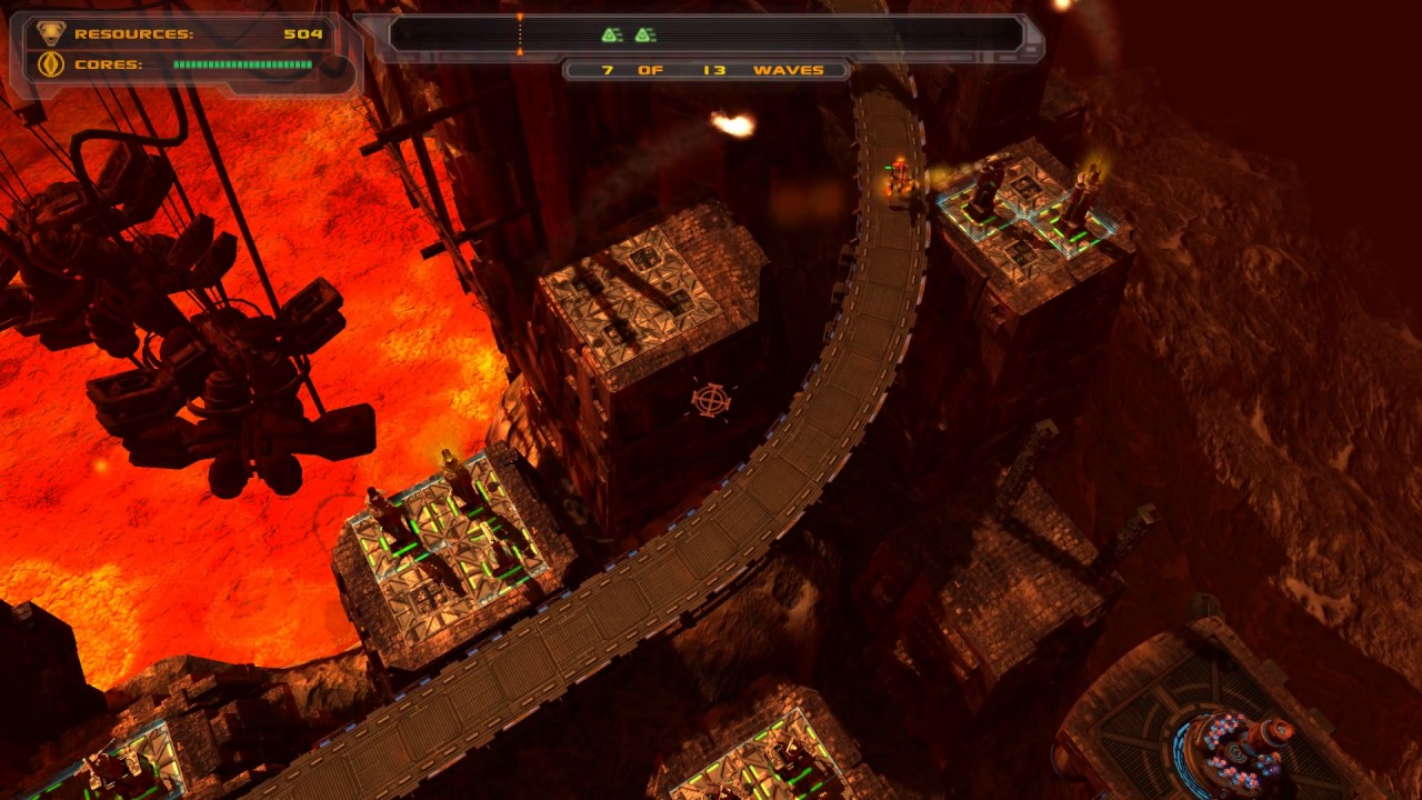 Defense Grid - Mission 6 - Fire Control - Green Towers Only - Gold