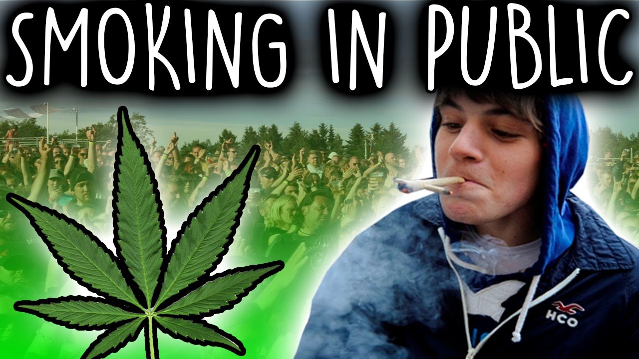 SMOKING WEED IN PUBLIC
