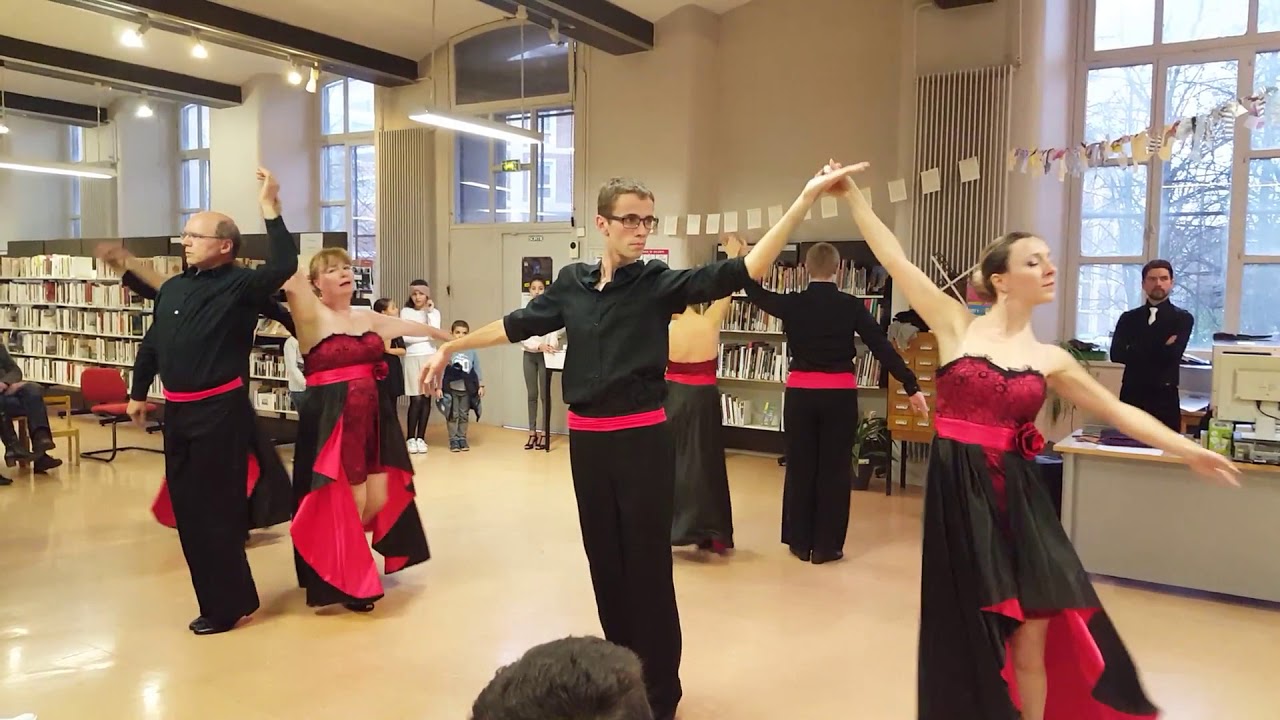 Paso Doble Démonstration Mediatheque Lille Moulins 18 nov 2017