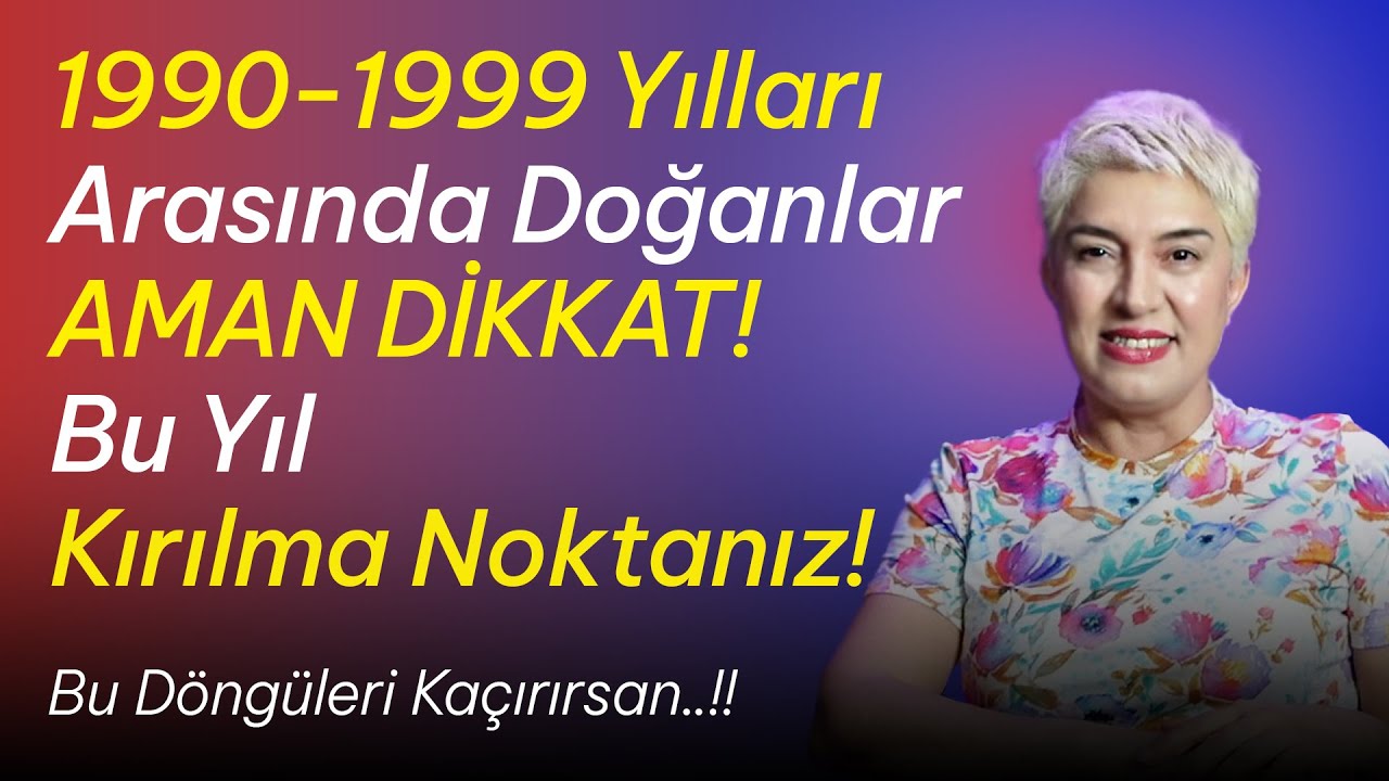 2025 Yılında Ne Ektiysen, Onu Biçtirecek Döngülerin. 40 YAŞINA Varmadan Sağlamlaş, EVLEN, Köklen.