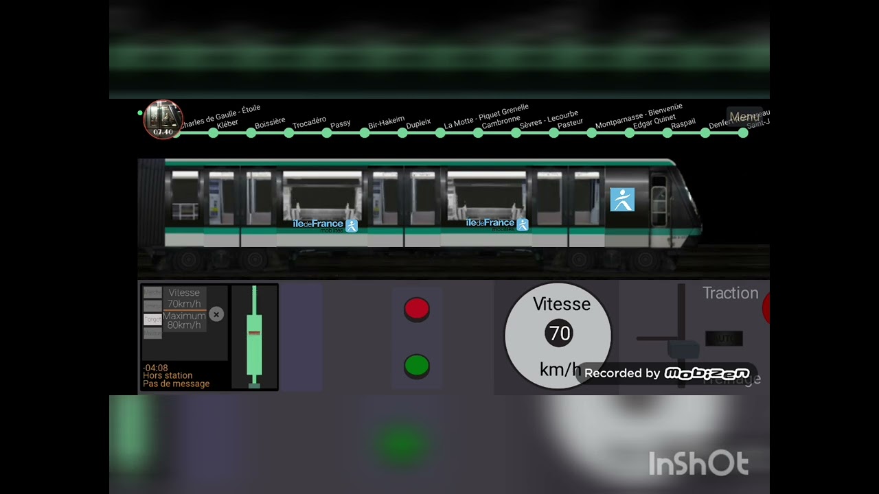 mp89cc paris metro driver ligne 6 annomce sonore et logo idfm